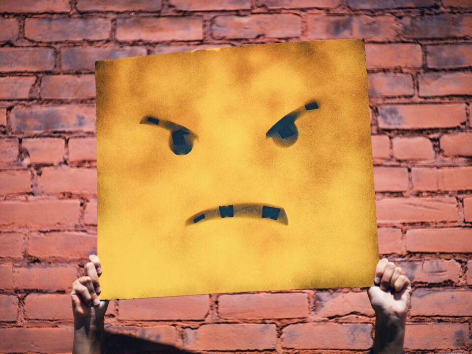 angry face illustration