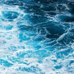 blue and white water waves