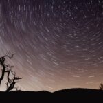 photo of star trail