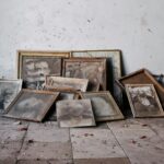 brown wooden framed glass windows on gray concrete floor