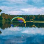 floating bubble during daytime