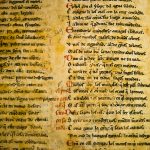 photo of open book