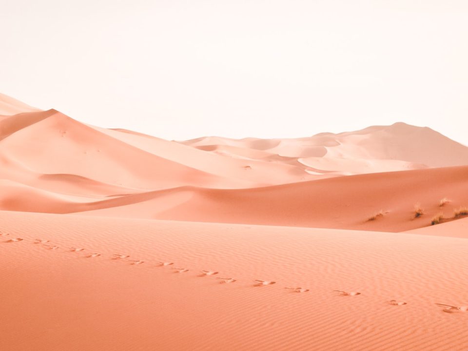 landscape photography of dessert